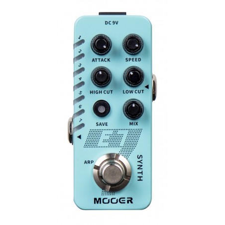 Mooer E7 Polyphonic Guitar Synth - Synthesizer - 1