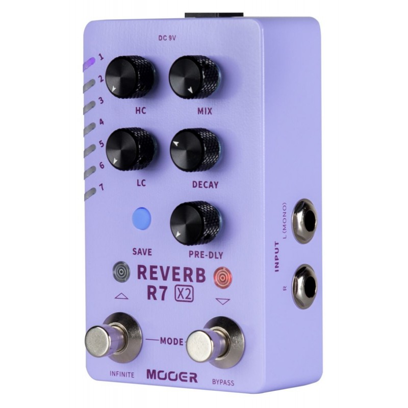 Mooer R7 X2 Reverb - Digital Reverb - 2