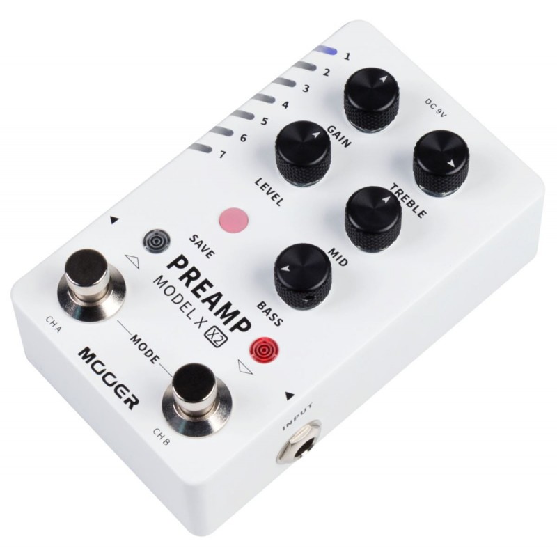 Mooer Preamp Model X2 - Dual-Channel Digital Preamp - 4