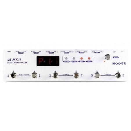 Mooer Pedal Controller L6 MKII - Programmable 6-Channel Loop Switcher - 1