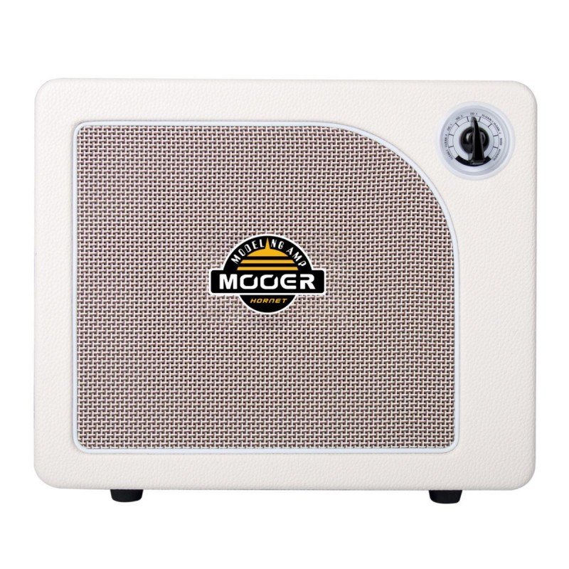 Mooer Hornet White 30W - 30 Watt Modeling Guitar Amplifier - White - 4