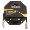 RockBoard Flat XLR Cable, 300 cm / 118 7/64 - 3 RockBoard Flat XLR Cable, 300 cm / 118 7/64 - 3