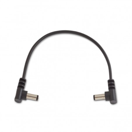 RockBoard Flat Power Cable, angled/angled, 15 cm / 5 29/32 - 1