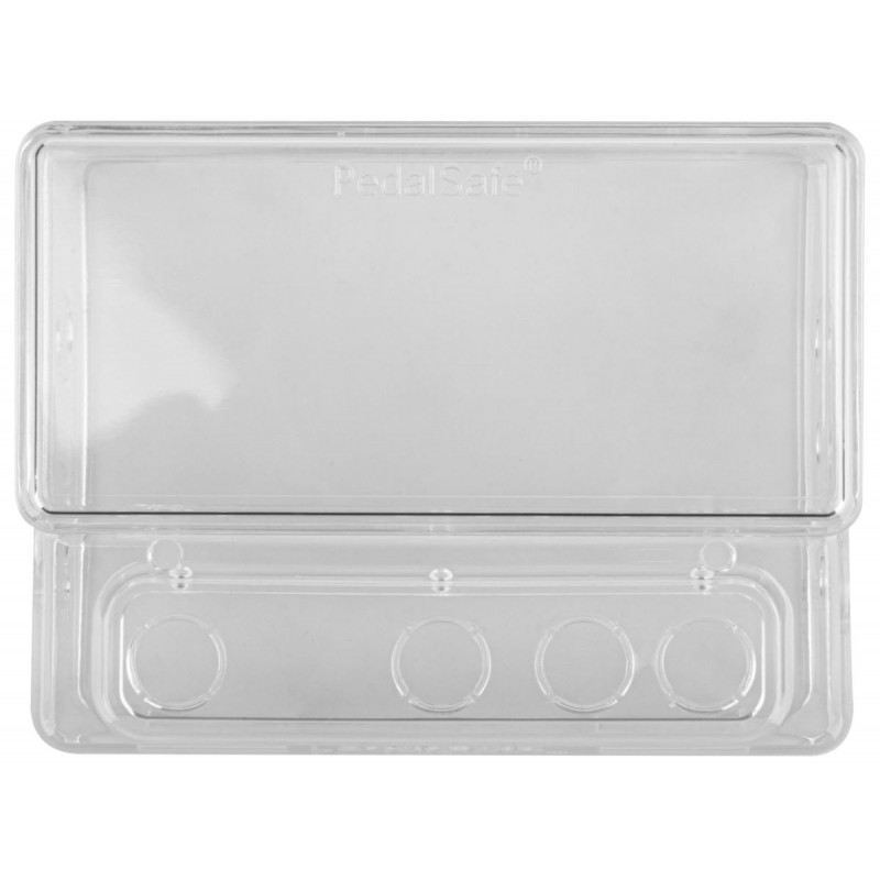 RockBoard PedalSafe Type D2 - Protective Cover And Universal Mounting Plate For Large Horizontal Pedals - 4 RockBoard PedalSafe Type D2 - Protective Cover And Universal Mounting Plate For Large Horizontal Pedals - 4