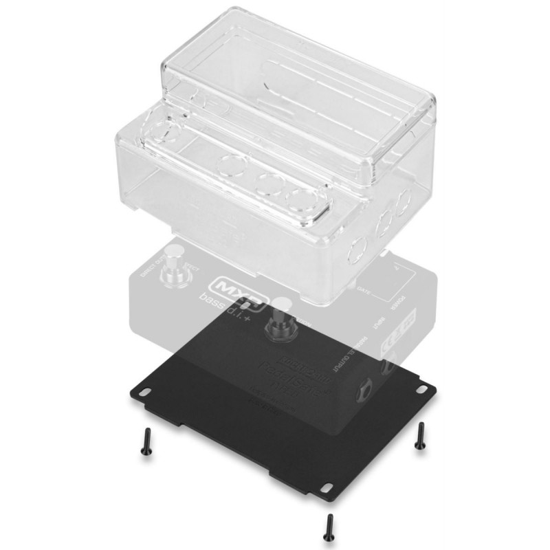 RockBoard PedalSafe Type D2 - Protective Cover And Universal Mounting Plate For Large Horizontal Pedals - 5 RockBoard PedalSafe Type D2 - Protective Cover And Universal Mounting Plate For Large Horizontal Pedals - 5