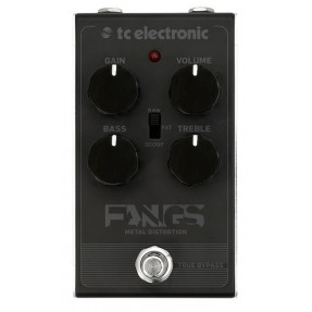 TC Electronic Fangs Metal Distortion  - efekt gitarowy