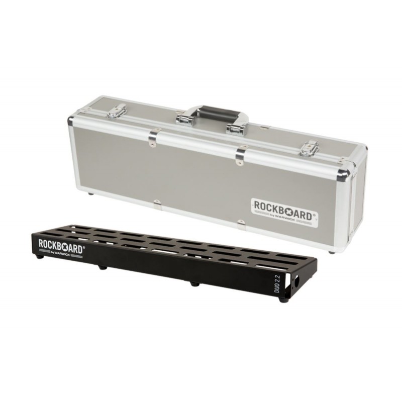 RockBoard DUO 2.2, Pedalboard with Flight Case - 1 RockBoard DUO 2.2, Pedalboard with Flight Case - 1