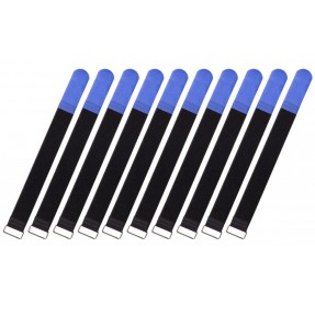 RockBoard Cable Ties, 10 pcs., Extra-Large - Blue - 1