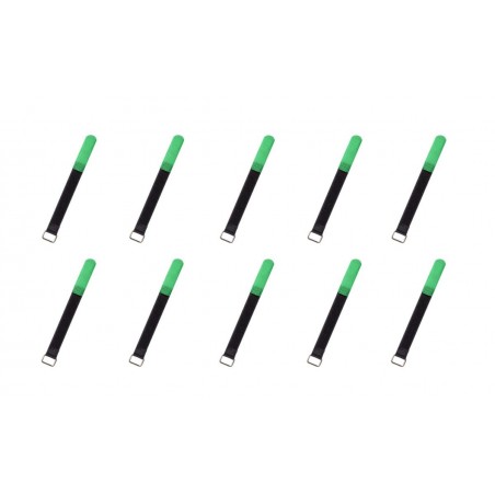 RockBoard Cable Ties, 10 pcs., Small - Green - 1