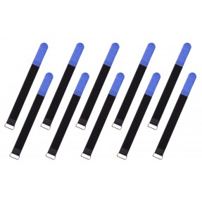 RockBoard Cable Ties, 10 pcs., Large - Blue - 1