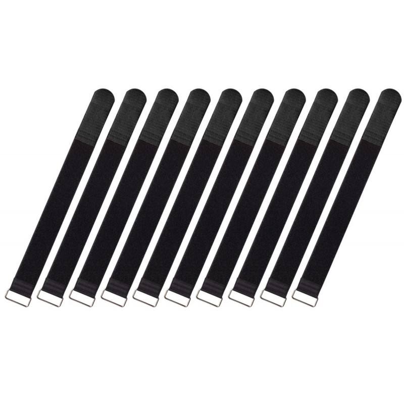 RockBoard Cable Ties, 10 pcs., Extra-Large - Black - 1