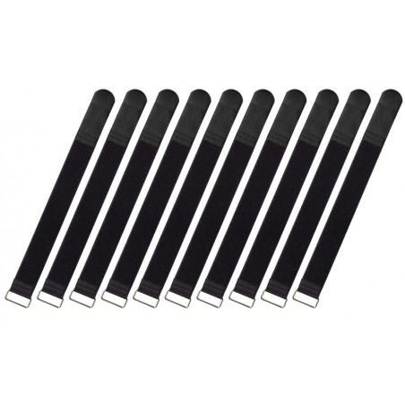 RockBoard Cable Ties, 10 pcs., Extra-Large - Black - 1