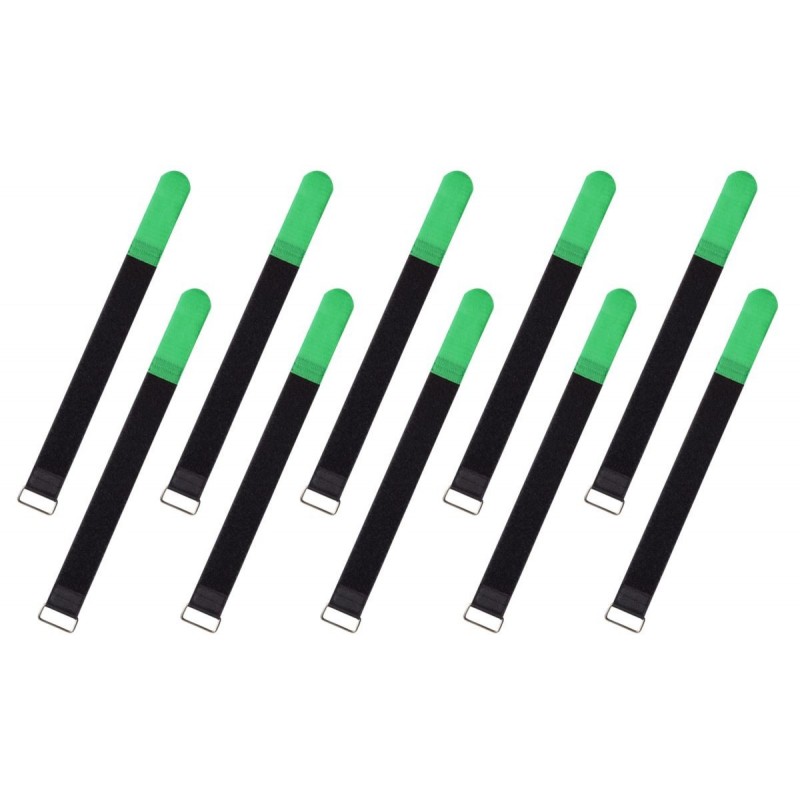 RockBoard Cable Ties, 10 pcs., Large - Green - 1 RockBoard Cable Ties, 10 pcs., Large - Green - 1