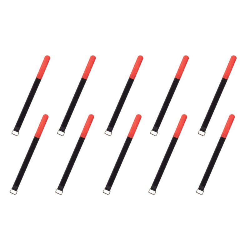 RockBoard Cable Ties, 10 pcs., Medium - Red - 1 RockBoard Cable Ties, 10 pcs., Medium - Red - 1