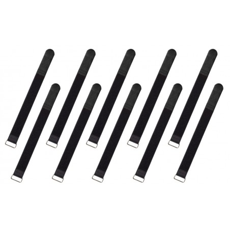 RockBoard Cable Ties, 10 pcs., Large - Black - 1