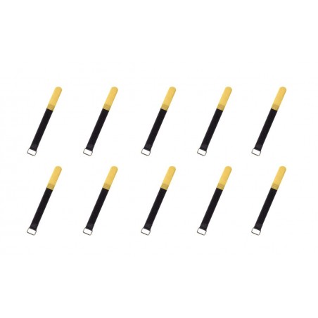 RockBoard Cable Ties, 10 pcs., Small - Yellow - 1