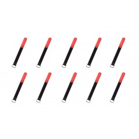 RockBoard Cable Ties, 10 pcs., Small - Red - 1