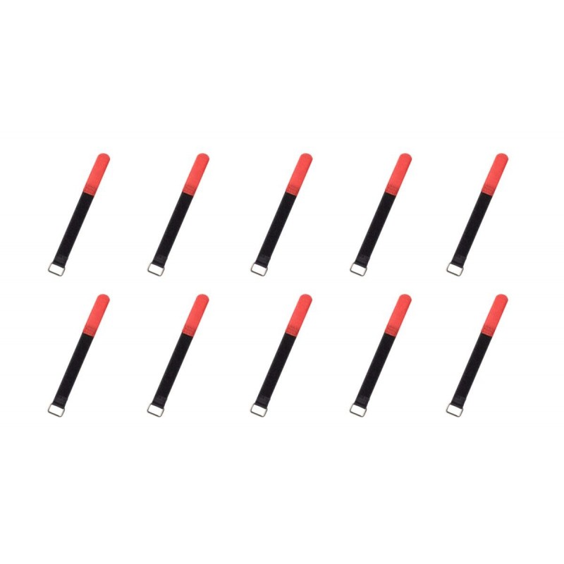 RockBoard Cable Ties, 10 pcs., Small - Red - 1 RockBoard Cable Ties, 10 pcs., Small - Red - 1