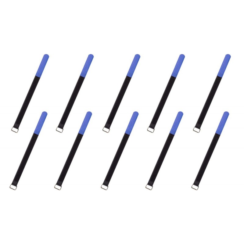 RockBoard Cable Ties, 10 pcs., Medium - Blue - 1 RockBoard Cable Ties, 10 pcs., Medium - Blue - 1