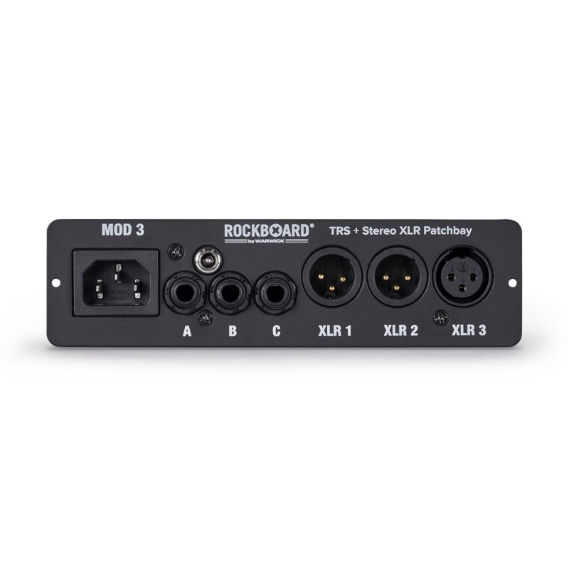 RockBoard MOD 3 V2 - All-in-One TRS & XLR Patchbay for Vocalists & Acoustic Players - 3 RockBoard MOD 3 V2 - All-in-One TRS & XLR Patchbay for Vocalists & Acoustic Players - 3