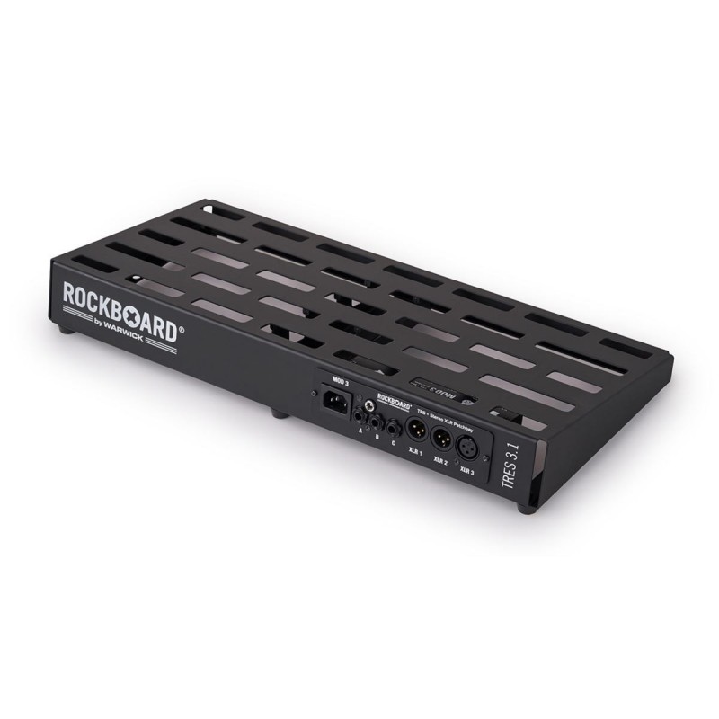 RockBoard MOD 3 V2 - All-in-One TRS & XLR Patchbay for Vocalists & Acoustic Players - 8 RockBoard MOD 3 V2 - All-in-One TRS & XLR Patchbay for Vocalists & Acoustic Players - 8