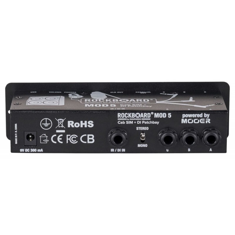 RockBoard MOD 5 - Cab SIM + DI Patchbay - 4 RockBoard MOD 5 - Cab SIM + DI Patchbay - 4