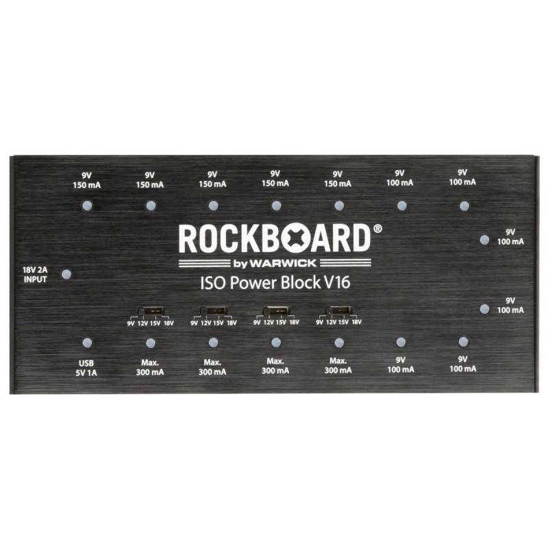 RockBoard ISO Power Block V16 - Isolated Multi Power Supply - 1 RockBoard ISO Power Block V16 - Isolated Multi Power Supply - 1