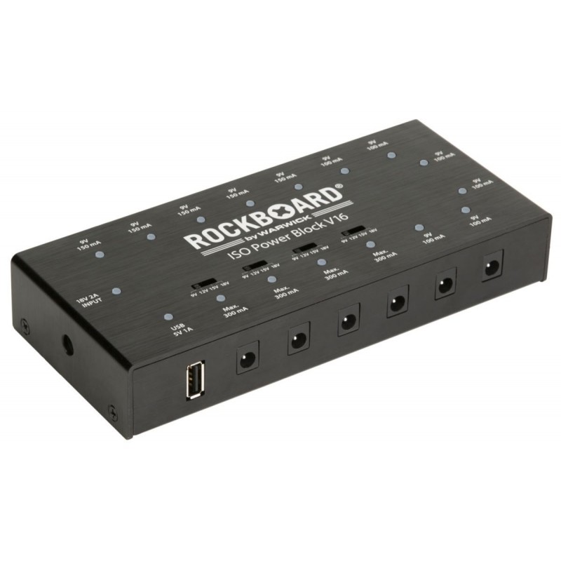 RockBoard ISO Power Block V16 - Isolated Multi Power Supply - 2 RockBoard ISO Power Block V16 - Isolated Multi Power Supply - 2