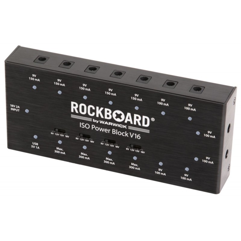 RockBoard ISO Power Block V16 - Isolated Multi Power Supply - 5 RockBoard ISO Power Block V16 - Isolated Multi Power Supply - 5