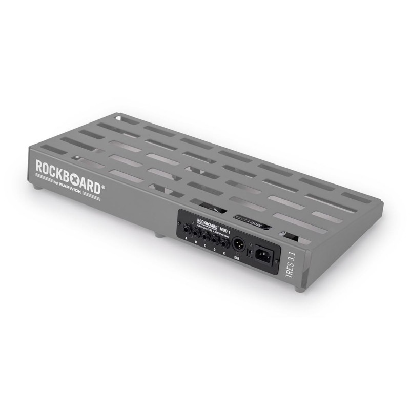 RockBoard MOD 1 V2 - All-in-One TRS & XLR, IEC & Barrel Patchbay - 7 RockBoard MOD 1 V2 - All-in-One TRS & XLR, IEC & Barrel Patchbay - 7