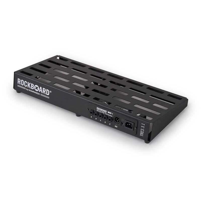 RockBoard MOD 1 V2 - All-in-One TRS & XLR, IEC & Barrel Patchbay - 8 RockBoard MOD 1 V2 - All-in-One TRS & XLR, IEC & Barrel Patchbay - 8