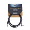 RockBoard Flat Instrument Cable, straight/angled, 300 cm / 118 7/64 - 4