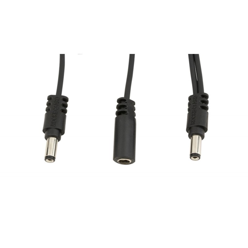 RockBoard Flat Daisy Chain Cable, 2 Outputs, straight - 2 RockBoard Flat Daisy Chain Cable, 2 Outputs, straight - 2