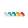 RockBoard Color Code Rings for Flat Patch Cables, 5 Colors, 2 pcs. each - 2 RockBoard Color Code Rings for Flat Patch Cables, 5 Colors, 2 pcs. each - 2