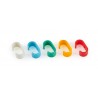 RockBoard Color Code Rings for Flat Patch Cables, 5 Colors, 2 pcs. each - 3 RockBoard Color Code Rings for Flat Patch Cables, 5 Colors, 2 pcs. each - 3