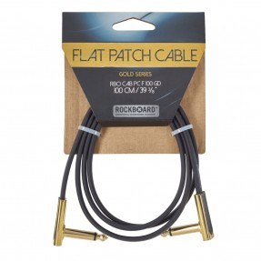 RockBoard GOLD Series Flat Patch Cable, 100 cm / 39 3/8 - 1