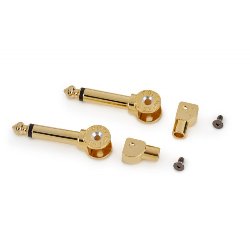 RockBoard PatchWorks Solderless Plugs, 2 pcs. - Gold - 2