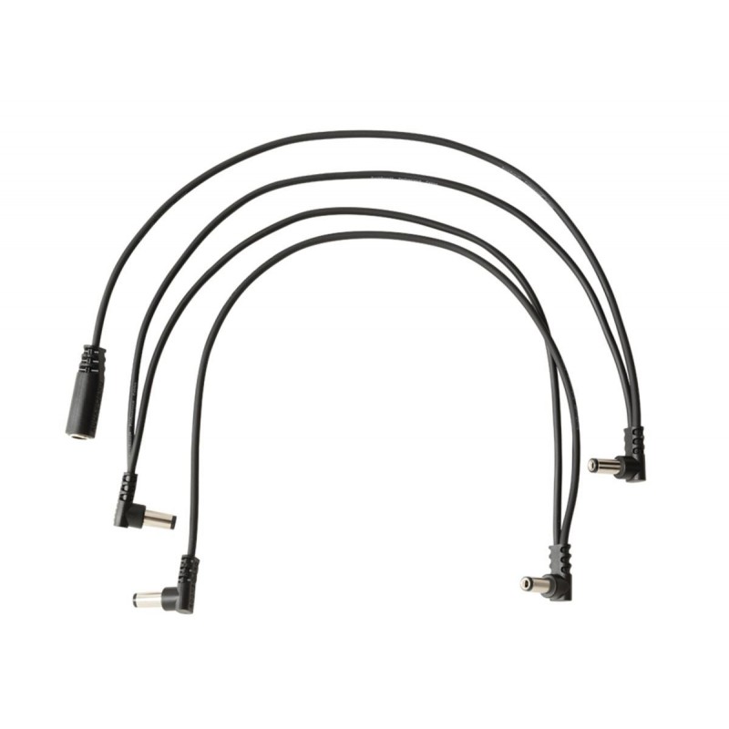 RockBoard Flat Daisy Chain Cable, 4 Outputs, angled - 1 RockBoard Flat Daisy Chain Cable, 4 Outputs, angled - 1