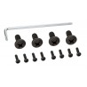 RockBoard 19 Rack Panel Double (1U) - Rack Mount For Two RockBoard MODs - 5 RockBoard 19 Rack Panel Double (1U) - Rack Mount For Two RockBoard MODs - 5