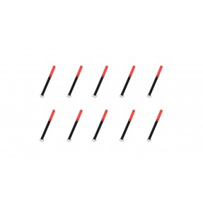 RockBoard Cable Ties, 10 pcs., Extra Small - Red - 1