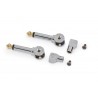 RockBoard PatchWorks Solderless Plugs, 6 pcs. - Chrome - 2 RockBoard PatchWorks Solderless Plugs, 6 pcs. - Chrome - 2
