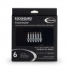 RockBoard PatchWorks Solderless Plugs, 6 pcs. - Chrome - 5 RockBoard PatchWorks Solderless Plugs, 6 pcs. - Chrome - 5