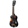 KALA Ukadelic UK-SPACEDOUT - Spaced Out Soprano Ukulele, with Tote Bag - 2