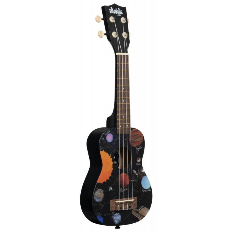 KALA Ukadelic UK-SPACEDOUT - Spaced Out Soprano Ukulele, with Tote Bag - 3