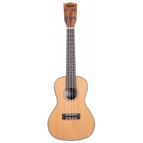 KALA KA-SCAC-C - Gloss Solid Cedar Top Acacia Concert Ukulele, with Bag (UB-C) - 1