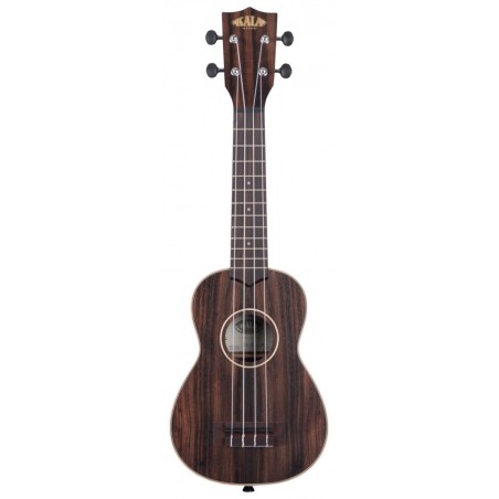 KALA KA-EBY-S - Ebony Soprano Ukulele, with Bag (UB-S) - 1