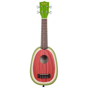 KALA KA-NV-WTML - Novelty Series Watermelon Soprano Ukulele, with Bag - 1
