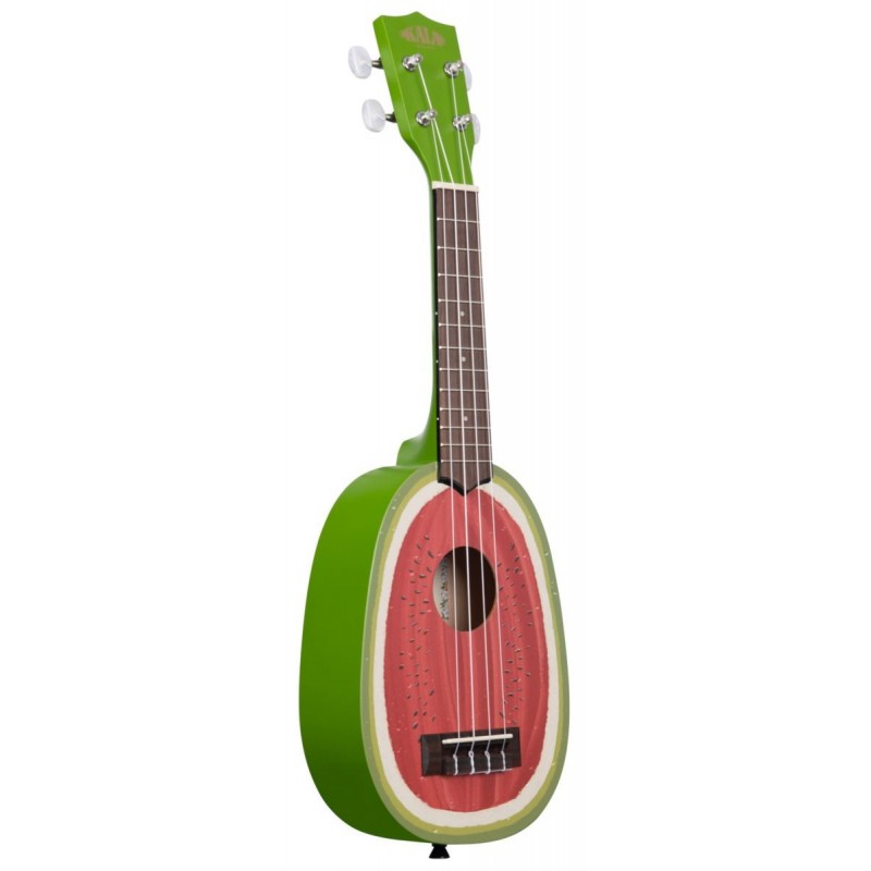 KALA KA-NV-WTML - Novelty Series Watermelon Soprano Ukulele, with Bag - 3 KALA KA-NV-WTML - Novelty Series Watermelon Soprano Ukulele, with Bag - 3