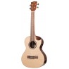 KALA KA-SPT-SC - Solid Spruce Scallop Tenor Ukulele, with Scallop Cutaway with Case (UC-T) - 2