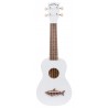 Makala Shark MK-SS-WHT - Great White Soprano Shark Ukulele, with Tote Bag - 1 Makala Shark MK-SS-WHT - Great White Soprano Shark Ukulele, with Tote Bag - 1